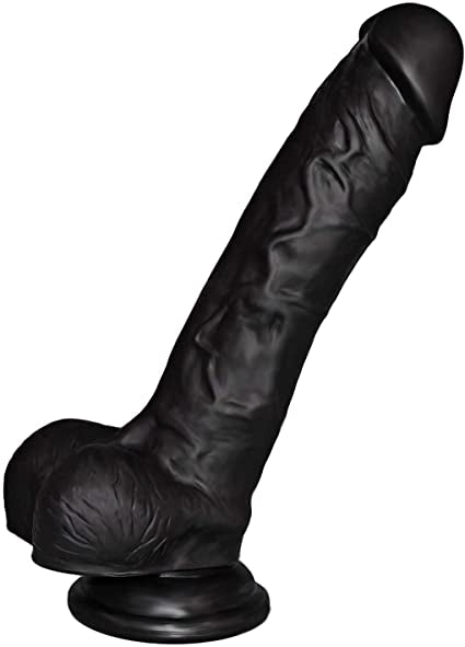 Black Mamba 8 Dildo with Suction Cup