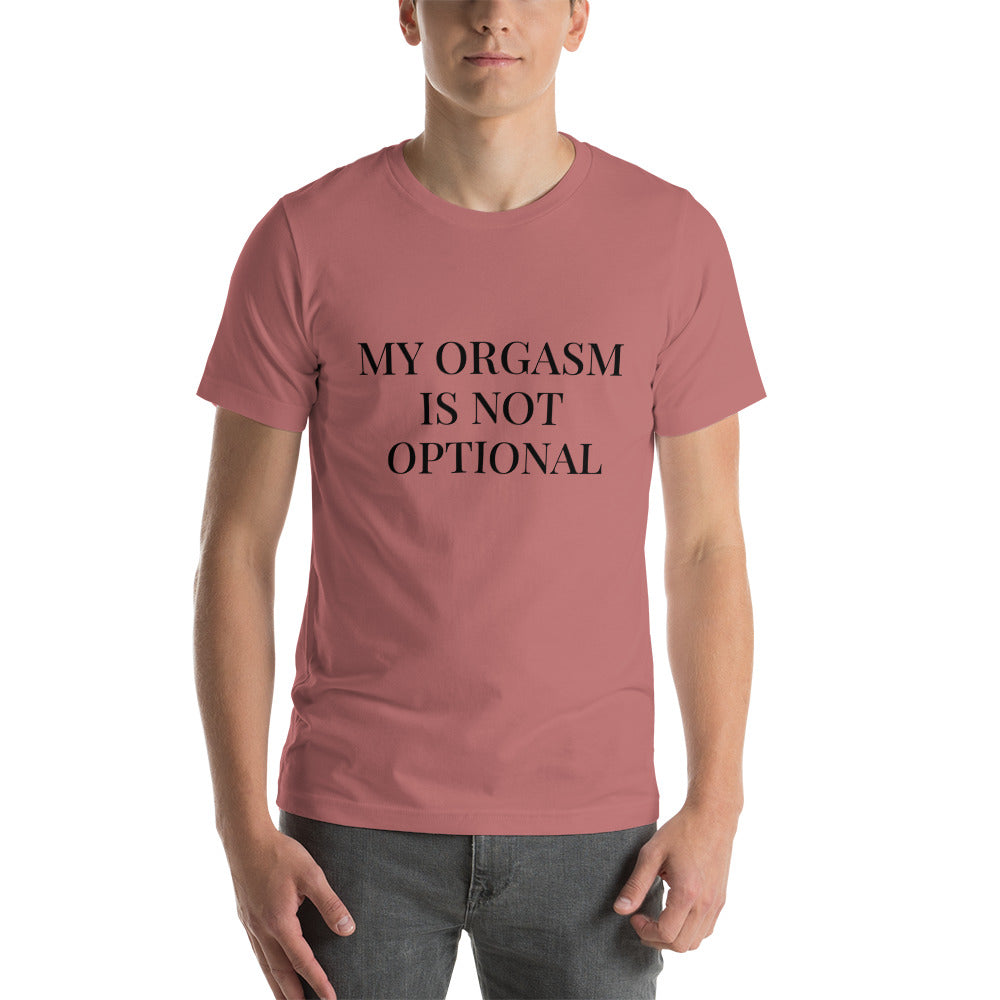 orgasm short sleeve unisex movement