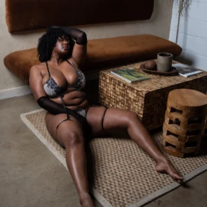 Vintage Romance: Embroidered Mesh Set