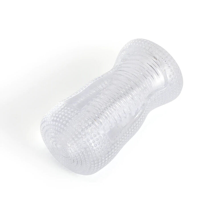 Hurricane Clear Textured Penis Stroker