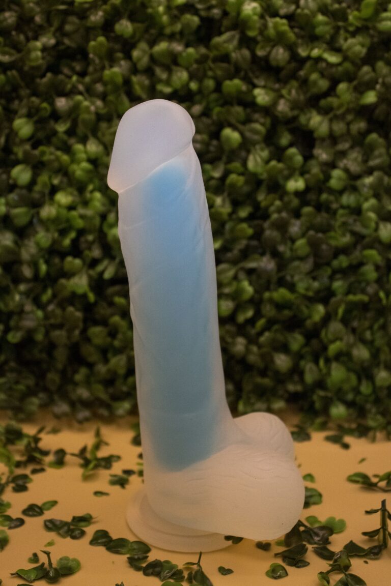 Afterglow Glow in the Dark 8 Dildo with Suction Cup