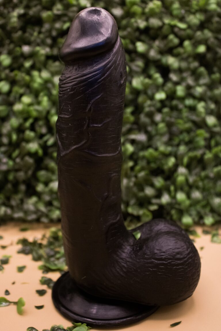 Black Mamba 8 Dildo with Suction Cup