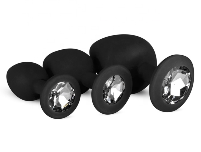 Luxe Plug Set Jeweled Anal Plugs